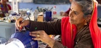 The teachers in the Barefoot Colleges are an inspiration themselves. They themselvesare not educated and more than that they lived in a highly conventional society. (Photo: Gaganjit Singh)