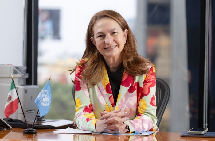Moni Pizani Orsini, UN Women Representative in Mexico at the Country Office. UN Women / Dzilam Méndez
